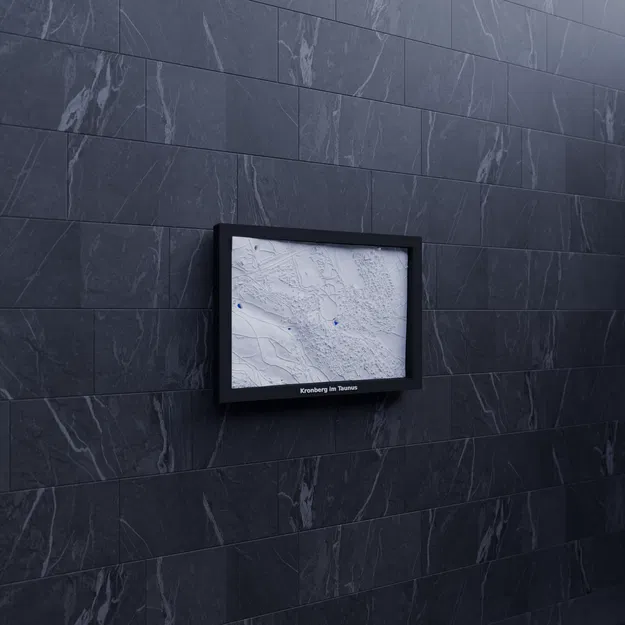 Mô hình địa hình 3D Kronberg im Taunus - Đức - Image 7