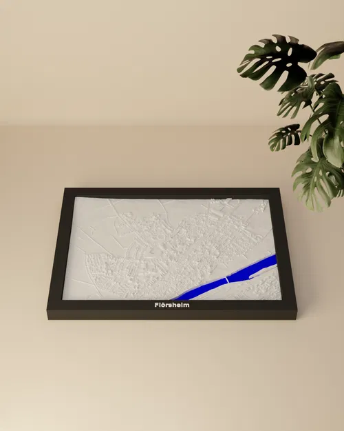 Flörsheim, Đức - Mô hình 3D thu nhỏ - Image 2