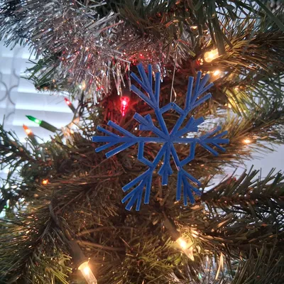 Móc Trang Trí Tuyết Hoa Cơ Bản In 3D