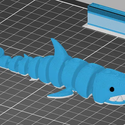 Cá Mập Khớp Nối - Sơn Màu