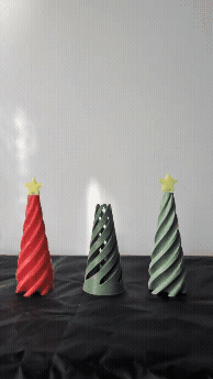 Cây Thông Xoắn Fidget - Cây Thông Giáng Sinh Xoắn Ốc