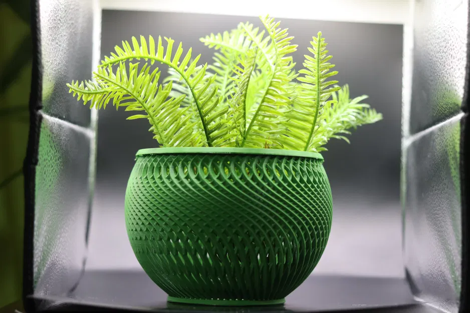 CHẬU HOA LƯỚI MỞ (OPEN NET PLANTER) - Image 1