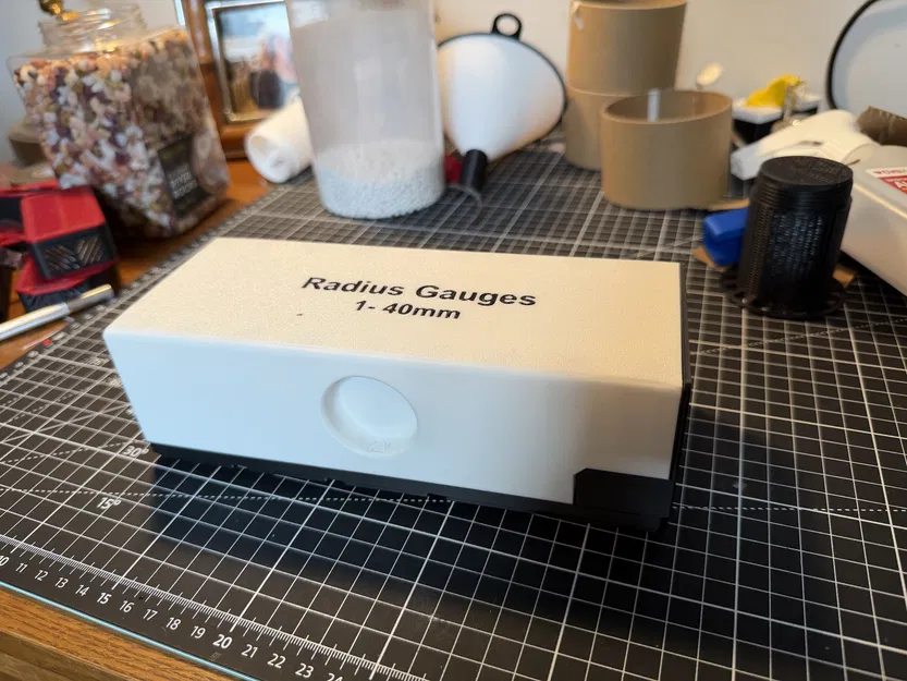 Hộp Đựng Bộ Đo Bán Kính MIGo (1–40mm) Chuẩn Gridfinity - Image 2