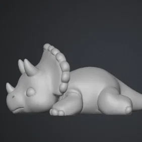 Khủng Long Ba Sừng Ấm Áp - Triceratops Cuddle
