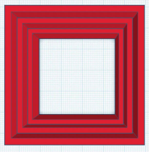 Khuôn Cắt Bánh Quy Hình Vuông - Image 1