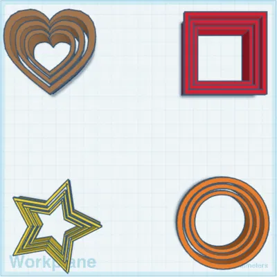 Gói Khuôn Cắt Bánh Quy