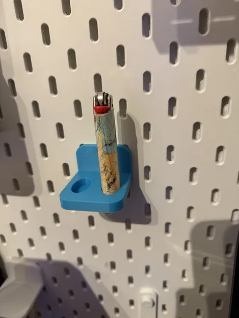 Kệ giữ bật lửa BIC cho IKEA Skadis - Image 1