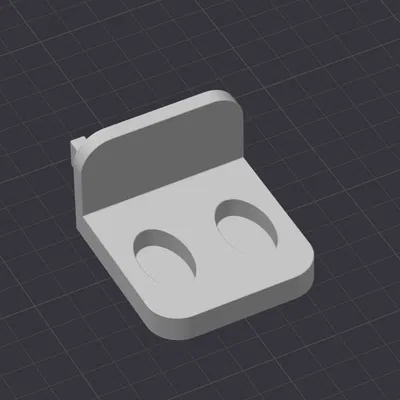 Kệ giữ bật lửa BIC cho IKEA Skadis