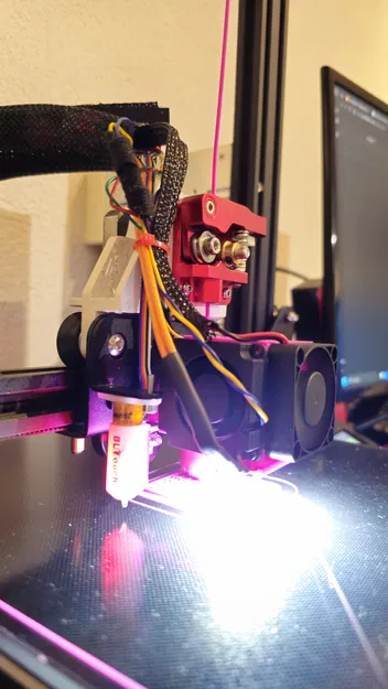 Ender 3 độ chế với hotend Creality K1 - Image 2