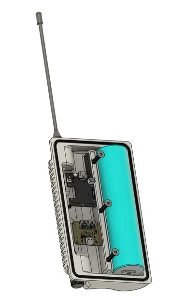 Vỏ chống chịu thời tiết bền bỉ cho Node Mesh (LoRa Radio Meshtastic/Meshcore) - Image 1