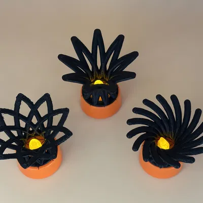 Phụ kiện che đèn trà hình học - Nhiều mẫu trang trí thanh lịch