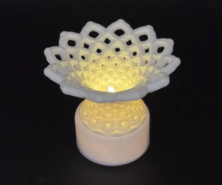 Phụ kiện che đèn trà hình học - Nhiều mẫu trang trí thanh lịch - Image 9