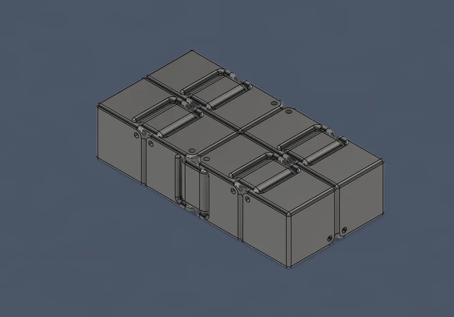 Infinity Cube Fidget #165 - Khớp nối Filament - Image 1