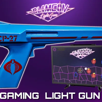 Blamcon Phazer | Súng Ánh Sáng In 3D (Hoạt Động Với PC, Mac, Linux)