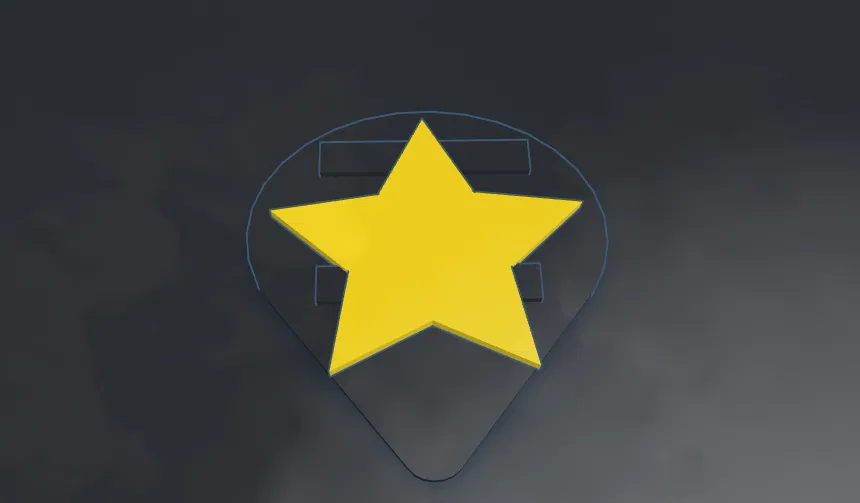 Đồ trang trí guitar 3D - Image 5