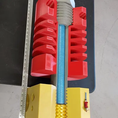 Mô Hình Hot End Khổng Lồ (Dùng Cho Giáo Dục)