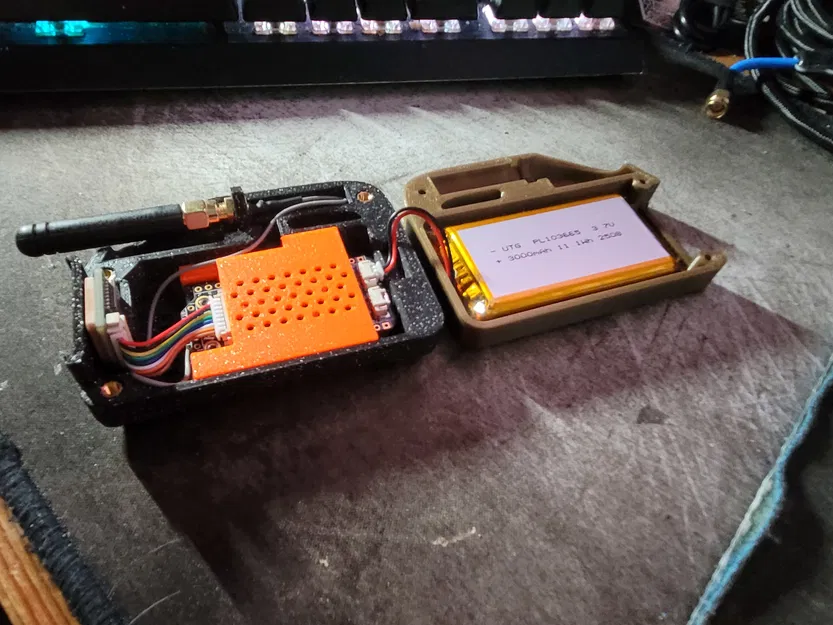 Case In 3D Cho Heltec V4 (GPS) Đã Sửa Lỗi - Image 2