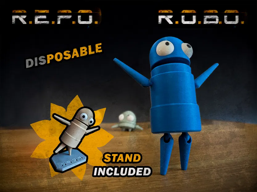 Robot REPO - Có Thể Tạo Dáng và Tái Chế - Image 1