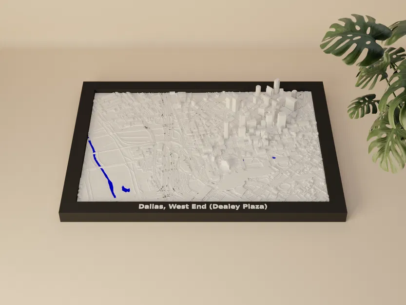 Mô hình 3D Dallas, West End (Dealey Plaza), Hoa Kỳ - Image 2