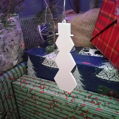 Móc Treo Người Tuyết Hình Lục Giác