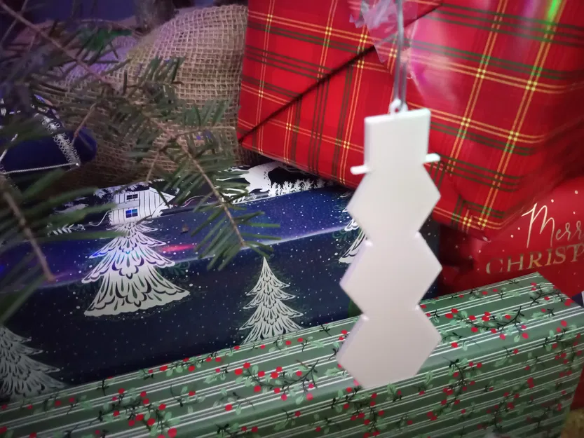 Móc Treo Người Tuyết Hình Lục Giác - Image 2