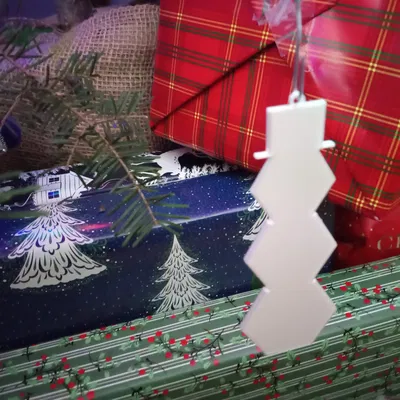 Móc Treo Người Tuyết Hình Lục Giác