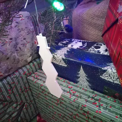 Móc Treo Người Tuyết Hình Lục Giác