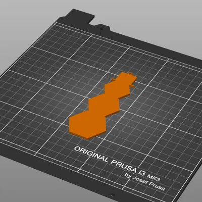 Móc Treo Người Tuyết Hình Lục Giác