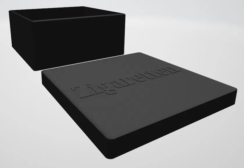 Hộp Đựng Thuốc Lá Có Nắp - Image 1