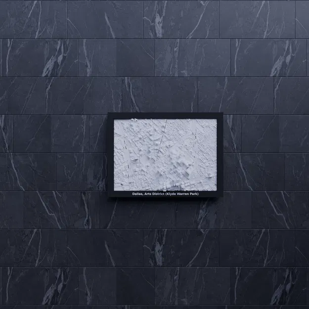 Dallas, Arts District (Klyde Warren Park), Hoa Kỳ - Mô hình 3D thu nhỏ - Image 7