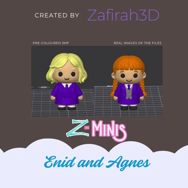 Enid và Agnes cho Bộ sưu tập Thứ Tư Z-Minis Miễn Phí - Image 2