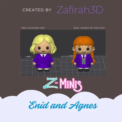 Enid và Agnes cho Bộ sưu tập Thứ Tư Z-Minis Miễn Phí