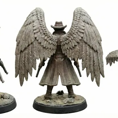 Mô hình Avariel Gunslinger – D&D