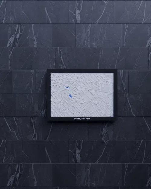 Mô hình 3D Texas, Dallas, Fair Park - Mô hình thu nhỏ - Image 5