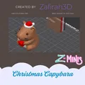 Mô hình CHRISTMAS CAPYBARA Miễn phí - Thumbnail 2