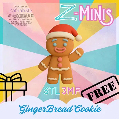 MẪU GINGERBREAD COOKIE Z-MINI MIỄN PHÍ