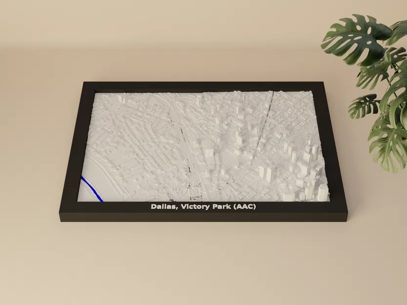 Mô hình thu nhỏ 3D Dallas, Victory Park (AAC), Hoa Kỳ - Image 3