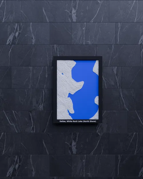 Mô hình 3D thu nhỏ Dallas, White Rock Lake (Bờ Bắc) - Hoa Kỳ - Image 5