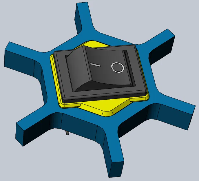 Block gắn công tắc cho Voron skirt - Image 1