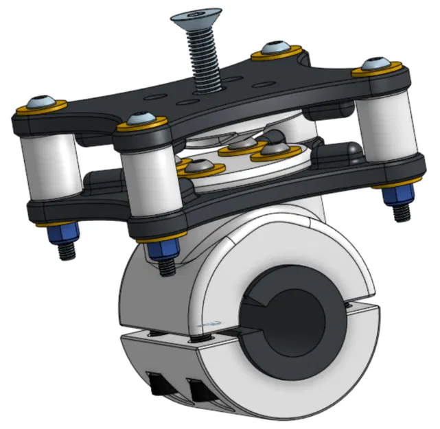 Adapter Quad Lock Cho GPS Xe Honda NX500 - Image 1