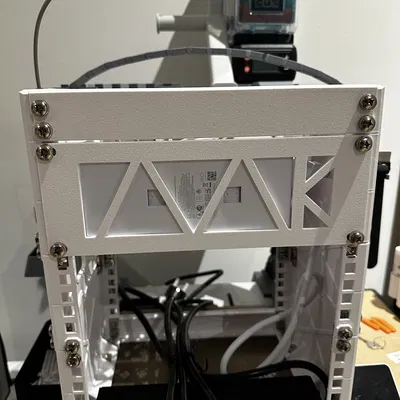 Giá đỡ rack 10 inch 2U cho Unifi UACC-PoE+++-10G