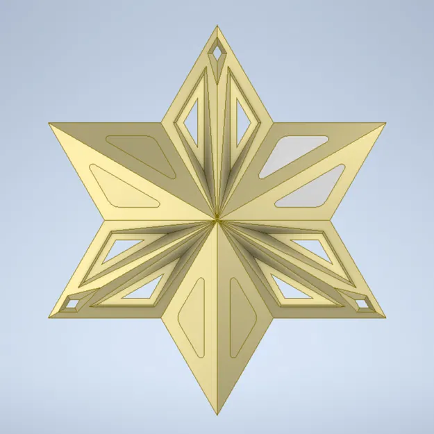 Trang Trí Ngôi Sao - Mẫu In Một Mảnh - Image 7