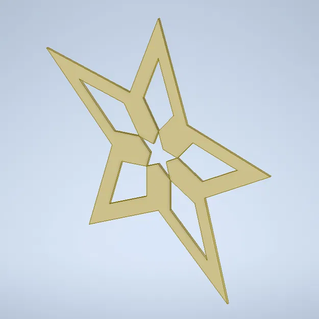 Trang Trí Ngôi Sao - Mẫu In Một Mảnh - Image 10