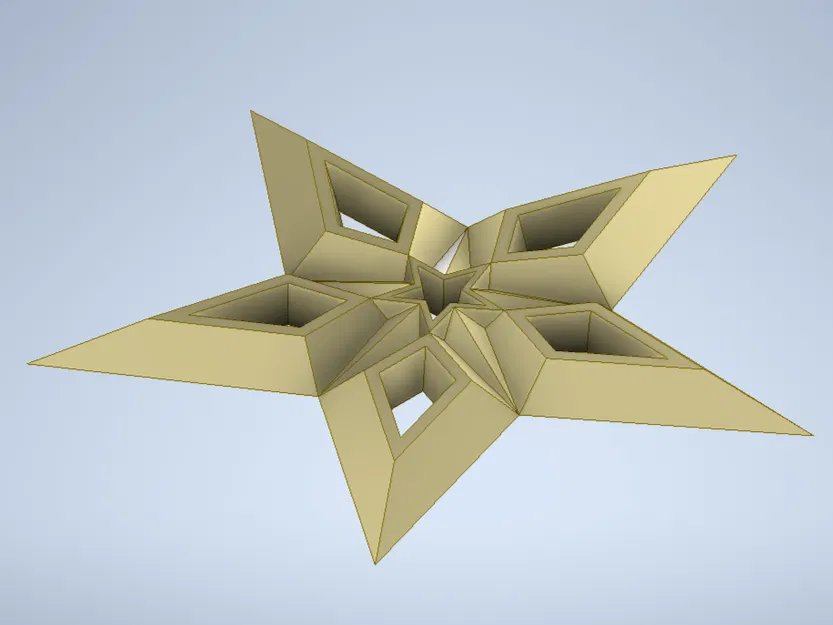 Trang Trí Ngôi Sao - Mẫu In Một Mảnh - Image 12