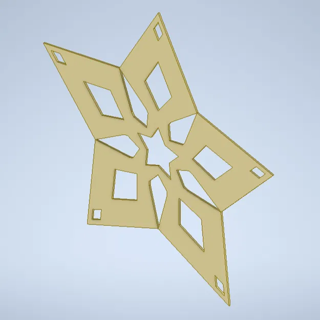 Trang Trí Ngôi Sao - Mẫu In Một Mảnh - Image 13