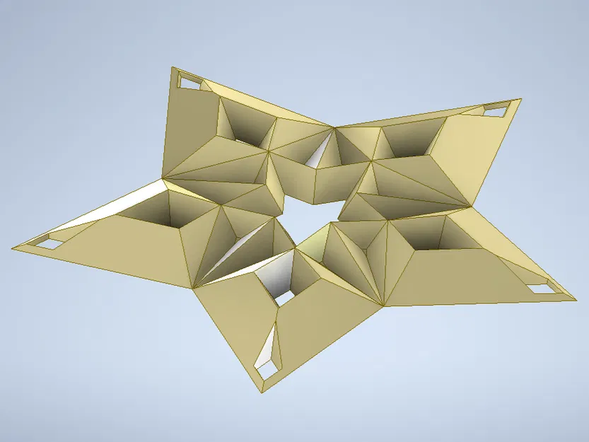 Trang Trí Ngôi Sao - Mẫu In Một Mảnh - Image 16