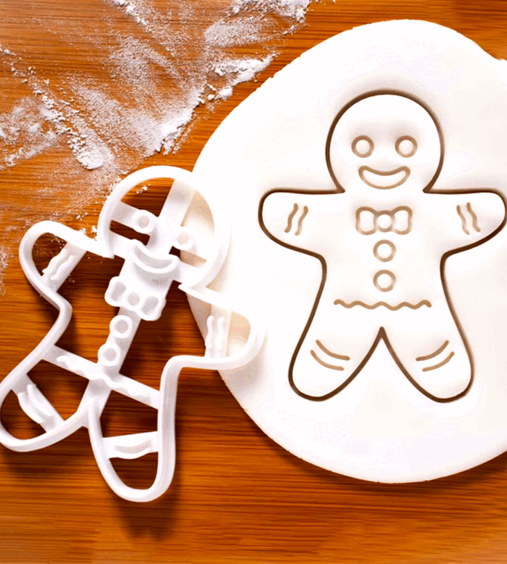 Khuôn Cắt Bánh Ông Già Gừng - Thumbnail 2