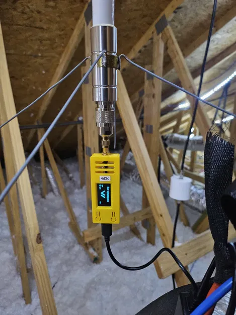 Vỏ Hộp Khung Hở Cho Radio Meshtastic Heltec V3 V4 Gắn Ăng-ten Gác Mái - Image 2