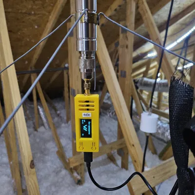 Vỏ Hộp Khung Hở Cho Radio Meshtastic Heltec V3 V4 Gắn Ăng-ten Gác Mái