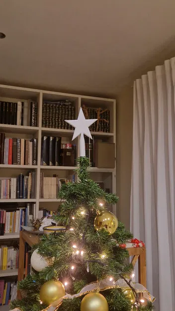 Trang Trí Ngôi Sao Đỉnh Cây Thông Noel - Image 1